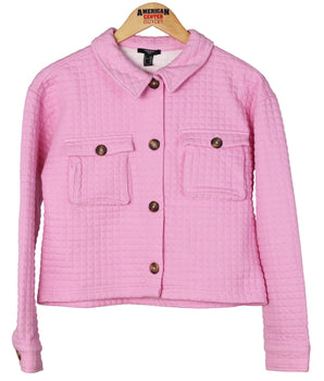 FOREVER21 Girls Blocks Chick Jacket