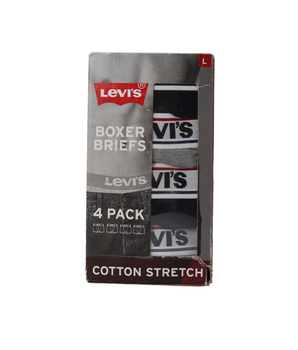 LEVI'S Men Cotton 4 Packs Boxer