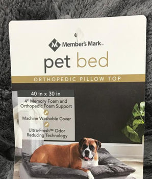 MEMBER'S MARK Smooth Pet Bed