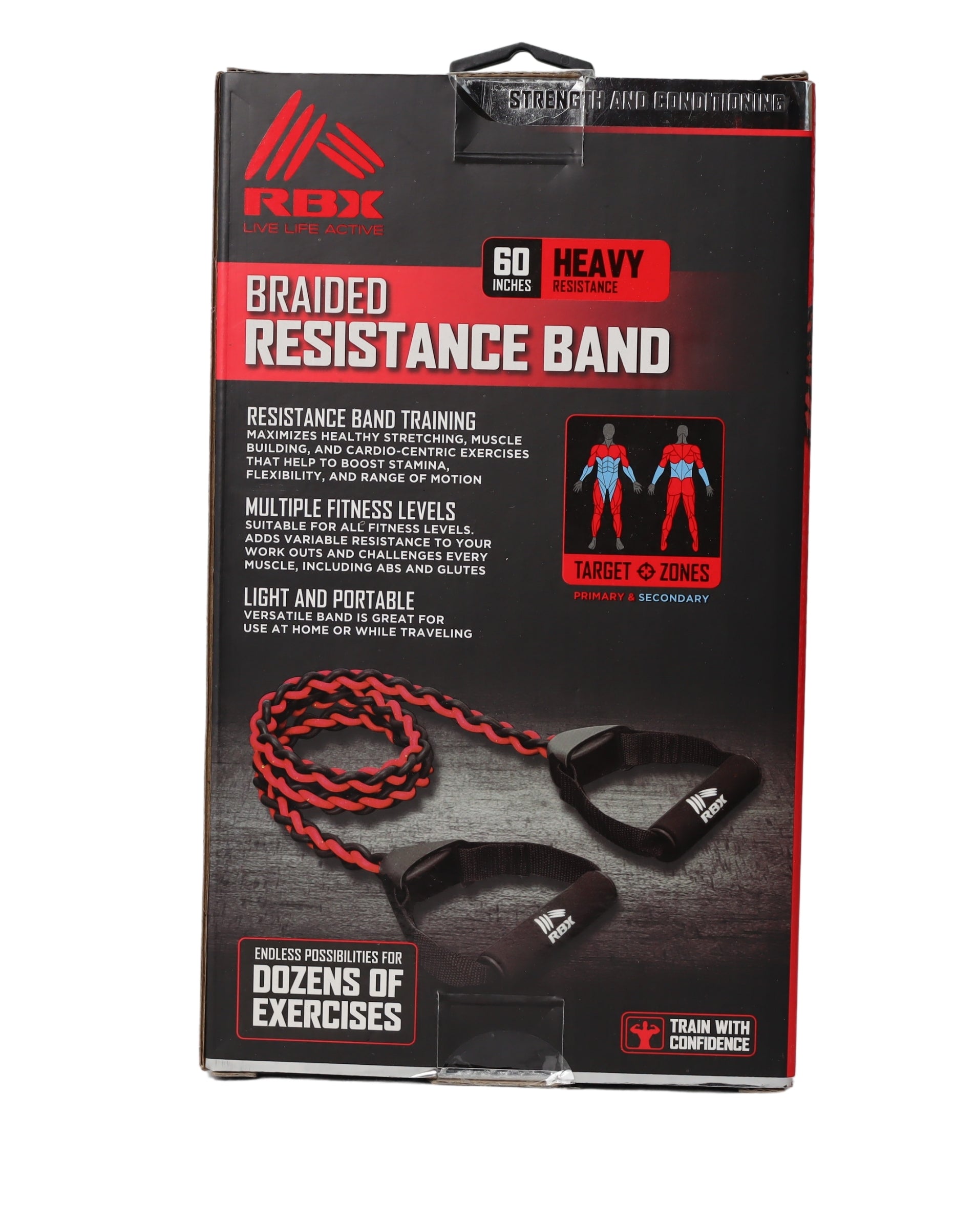 RBX Braided Heavy Resistance Band