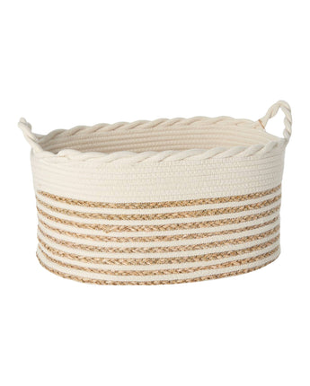 BOMBAY Braided Top Baskets