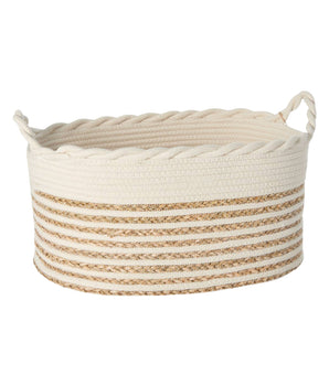 BOMBAY Braided Top Baskets