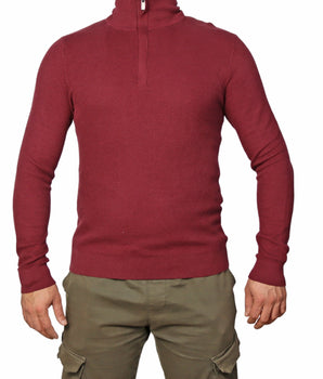 C & A Men Half Zip T-Shirt