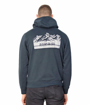 NAPAPIJRI Men Back Graphic Hoodie