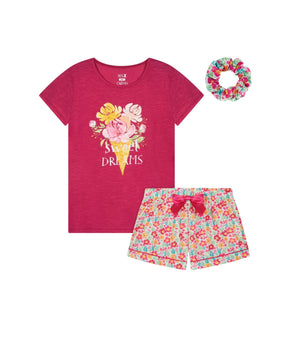 MAX & OLIVIA Girls Pijama Set