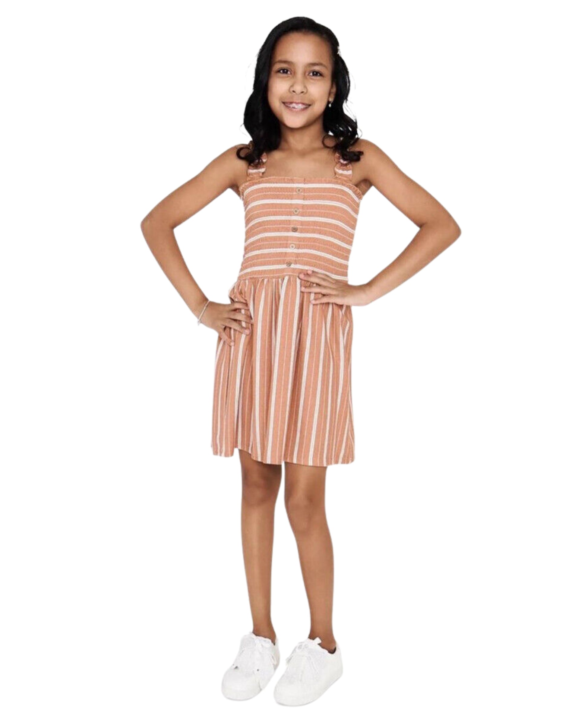 RARE EDITIONS Girls Stripe Dresses