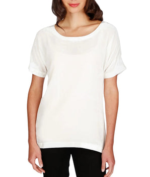 LUCKY BRAND Women Velvet T-Shirt Short Sleeve