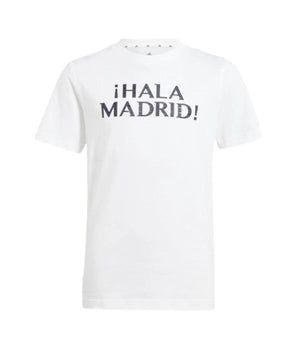 ADIDAS Boys Hal Madrid T-Shirts Short Sleeve