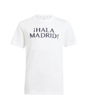 ADIDAS Boys Hal Madrid T-Shirts Short Sleeve