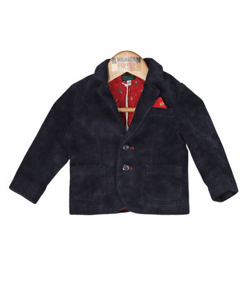 ORIGINAL MARINES Baby Boys Velvet Blazer