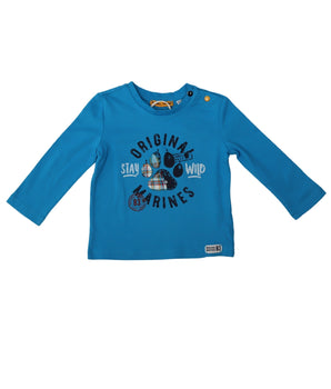 ORIGINAL MARINES Baby Boys Snap Button T-Shirt