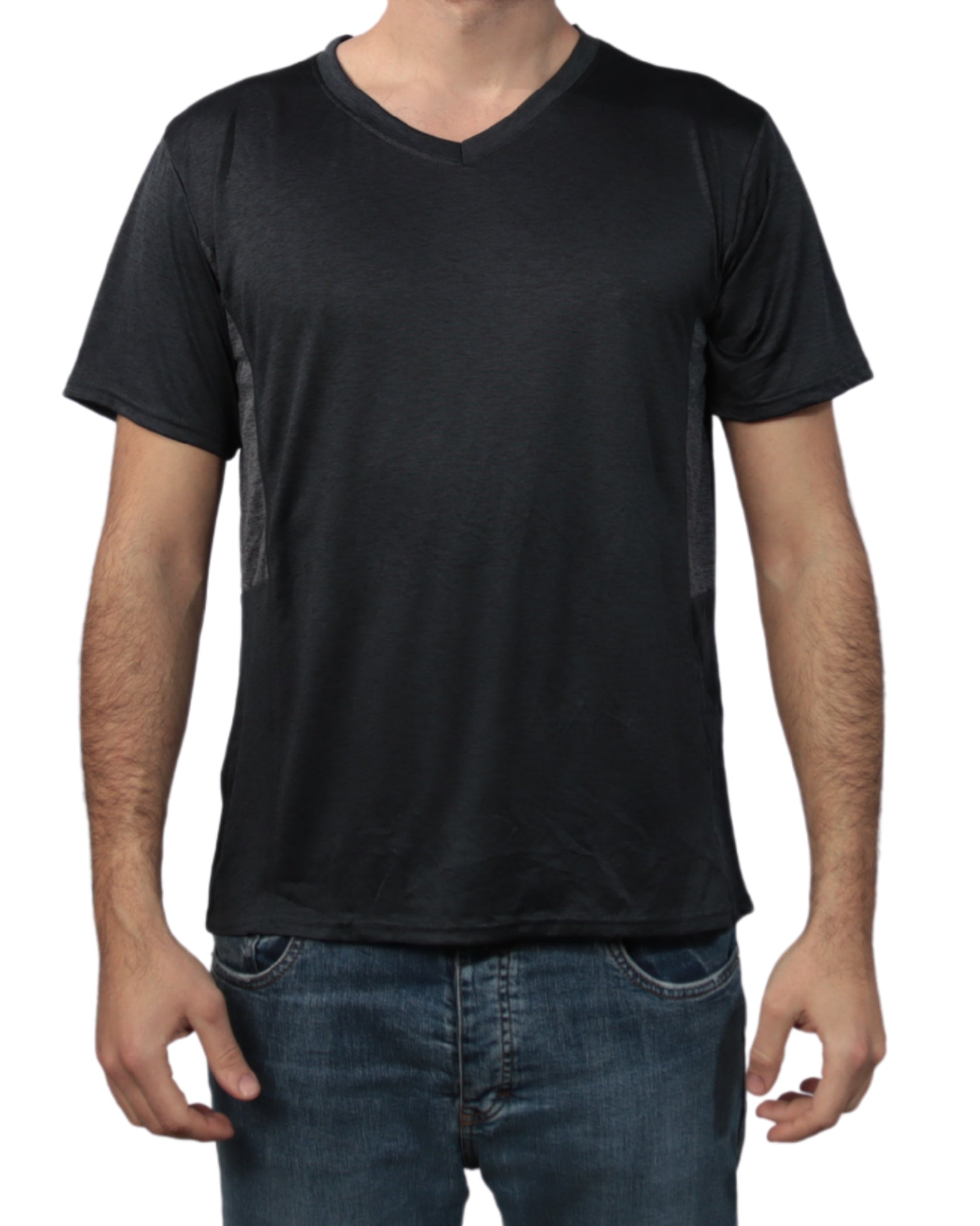 REAL ESSENTIALS Men Basic T-Shirt