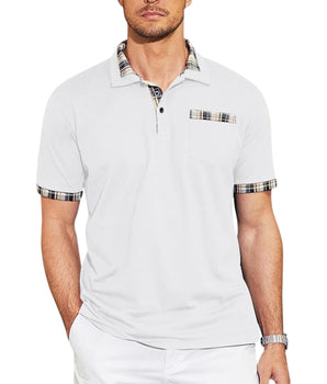 FISOUL Men Polo Short Sleeve