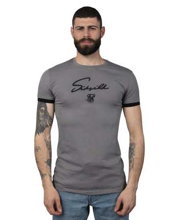 SILKSILK Men T-Shirt Short Sleeve