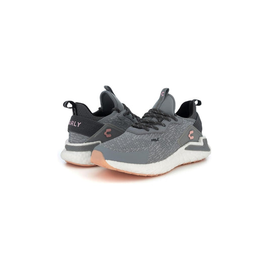 CHARLY Women Vigor ate Gray Athletic Running Comfort Shoes
