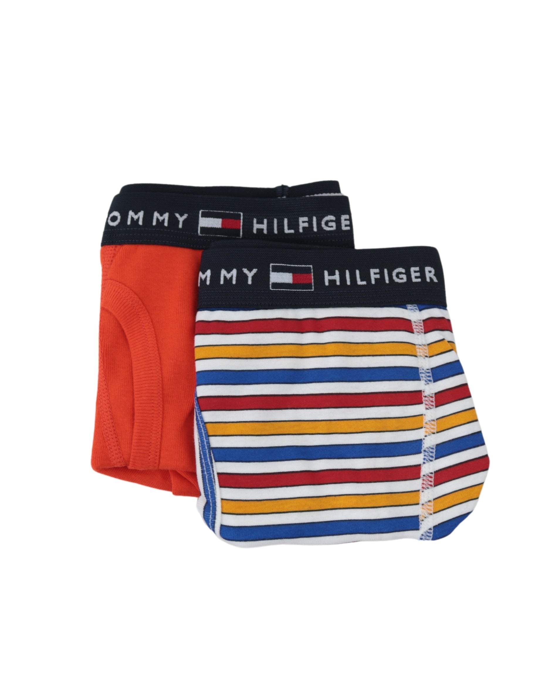 TOMMY HILFIGER Boys 2 Pack Stripe Boxer