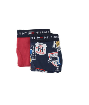 TOMMY HILFIGER Boys Stretch Graphic 2 Packs Boxer