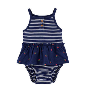 CARTERS Girls Stripe Overall