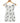 BLUEBERI Girls Giraffe Ruffle Dress