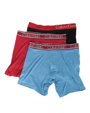 CK CALVIN KLEIN Men Microfiber 3 Boxers