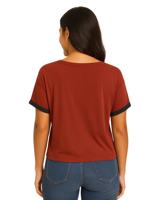 47 Women Graphic Casual T-Shirt