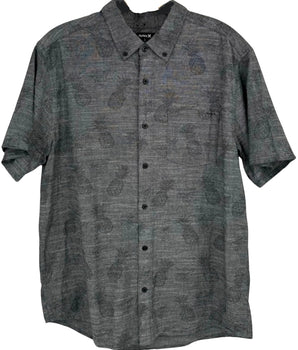 HURLEY Men Graphic Shirt Short Sleeve