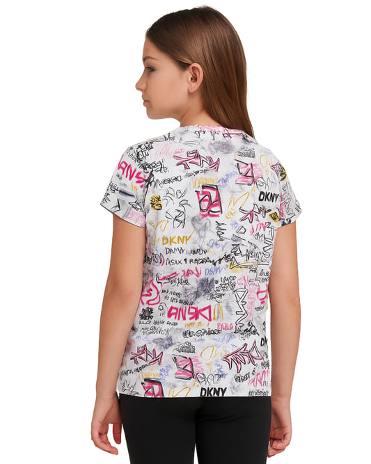 DKNY Girls T-Shirt Short Sleeve