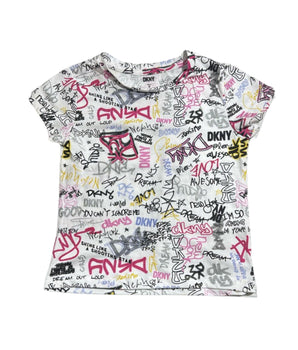 DKNY Girls T-Shirt Short Sleeve