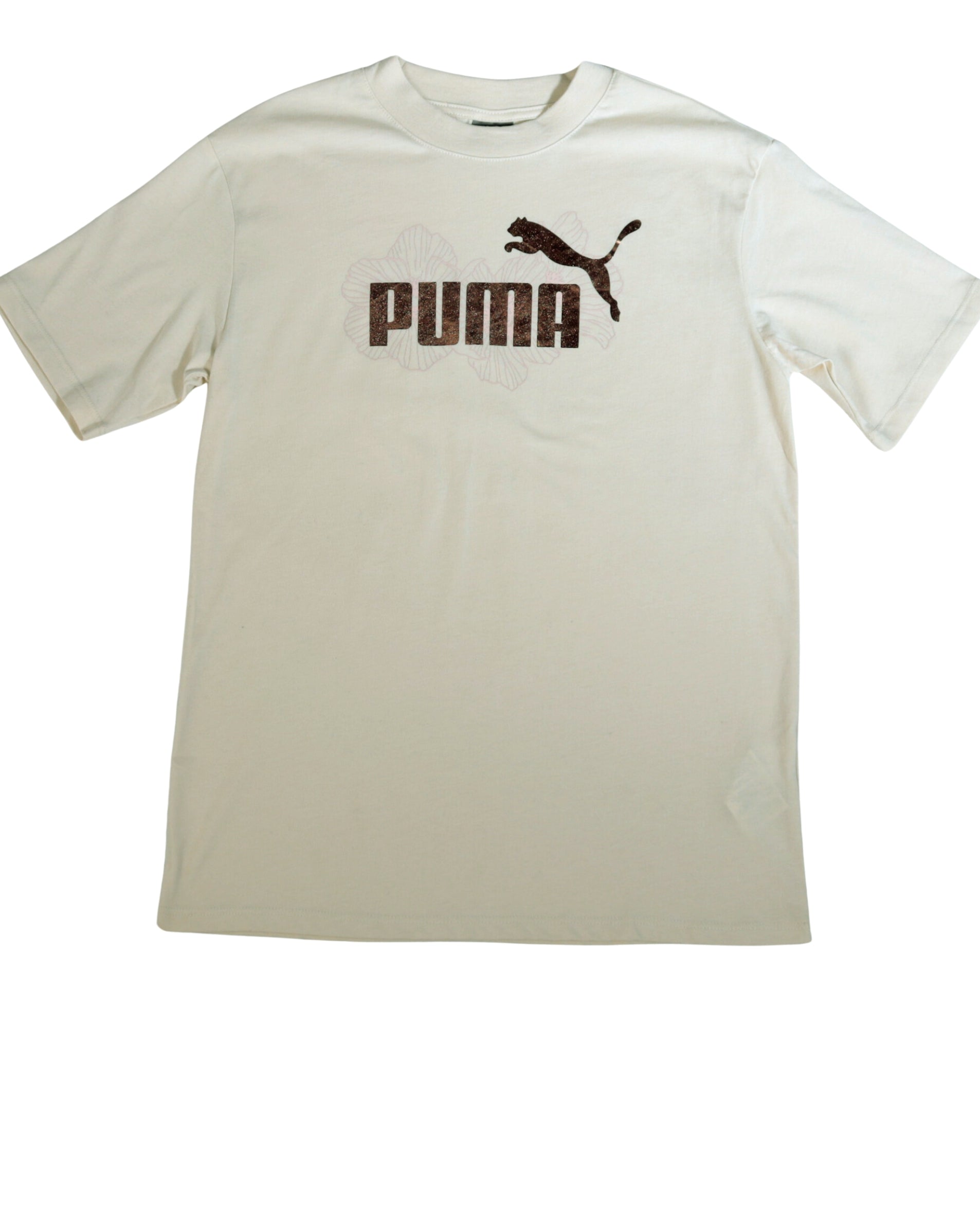 PUMA Girls T-Shirt Short Sleeve Soft