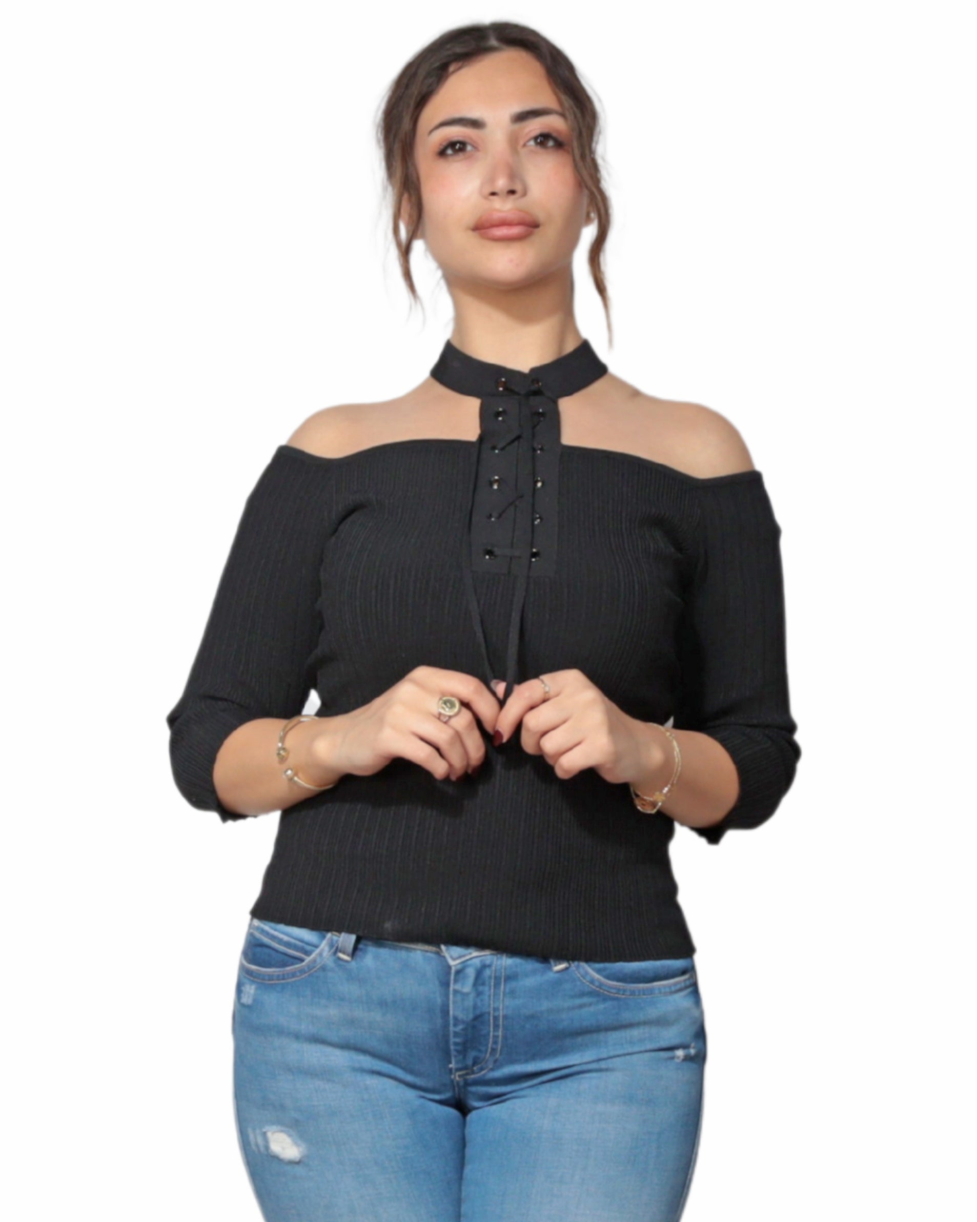 VERO MODA Women off Shoulder Top