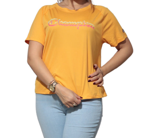 CHAMPION Women Logo Sport T-Shirt