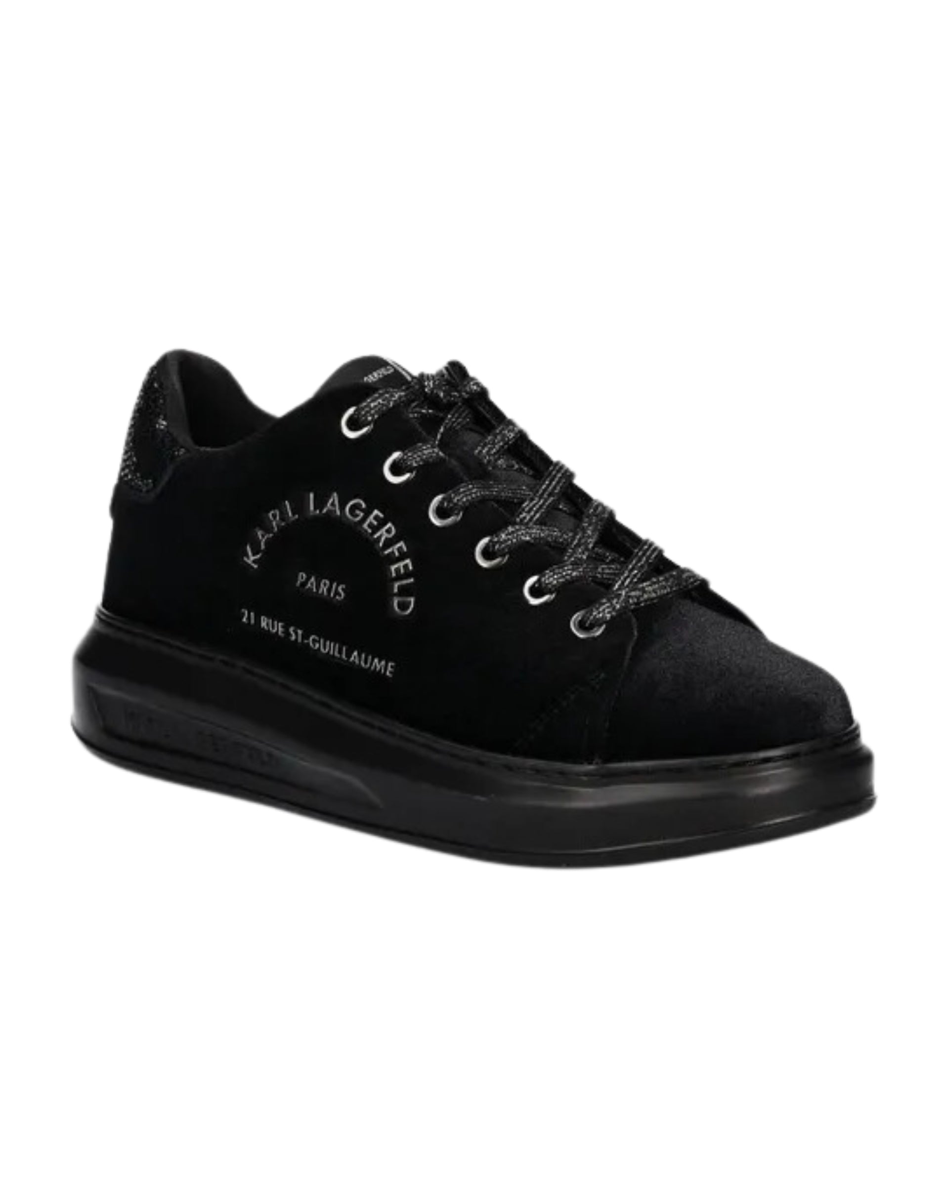 KARL LAGERFELD Women Velvet Sneakers