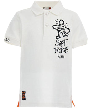 ORIGINAL MARINES Boys Graphic Polo Shirts Short Sleeve