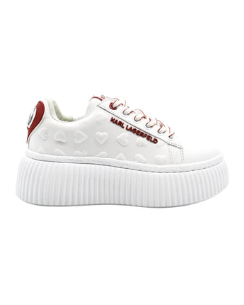 KARL LAGERFELD Women Heart Graphic Sneakers