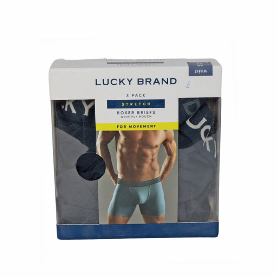 LUCKY BRAND Stretch 3 Pack Boxer