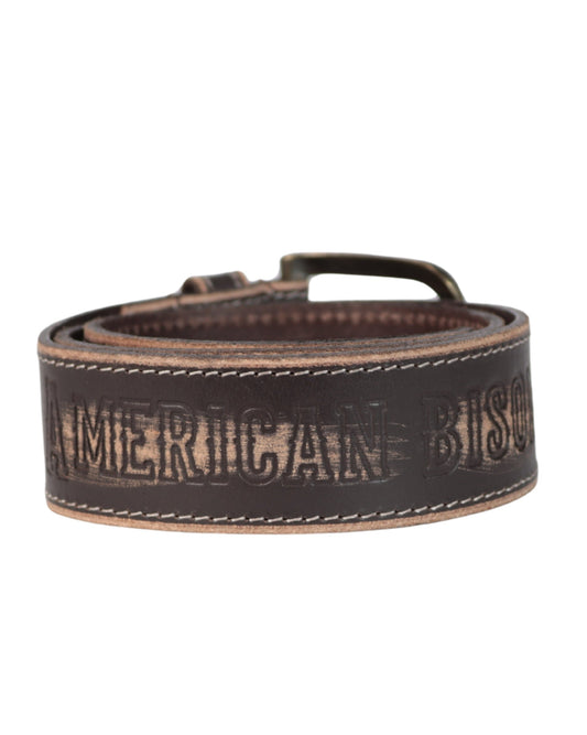 AMERICAN BISON Men Leather Belt