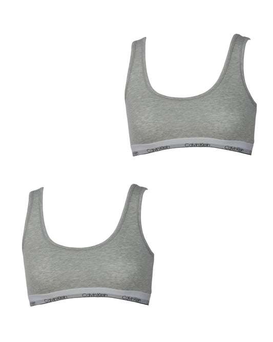 CK CALVIN KLEIN Girls Lined CK Design Set Bra