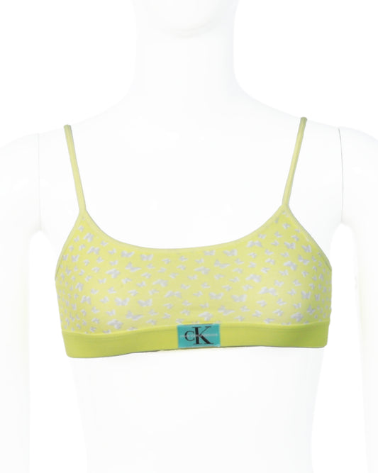 CALVIN KLEIN Girls Logo Sign Bra 2 Pcs