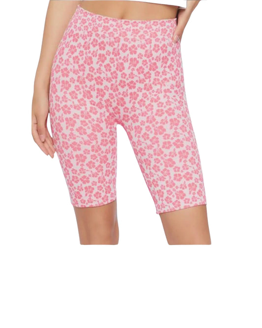 FOREVER 21 Women Floral Sport Short