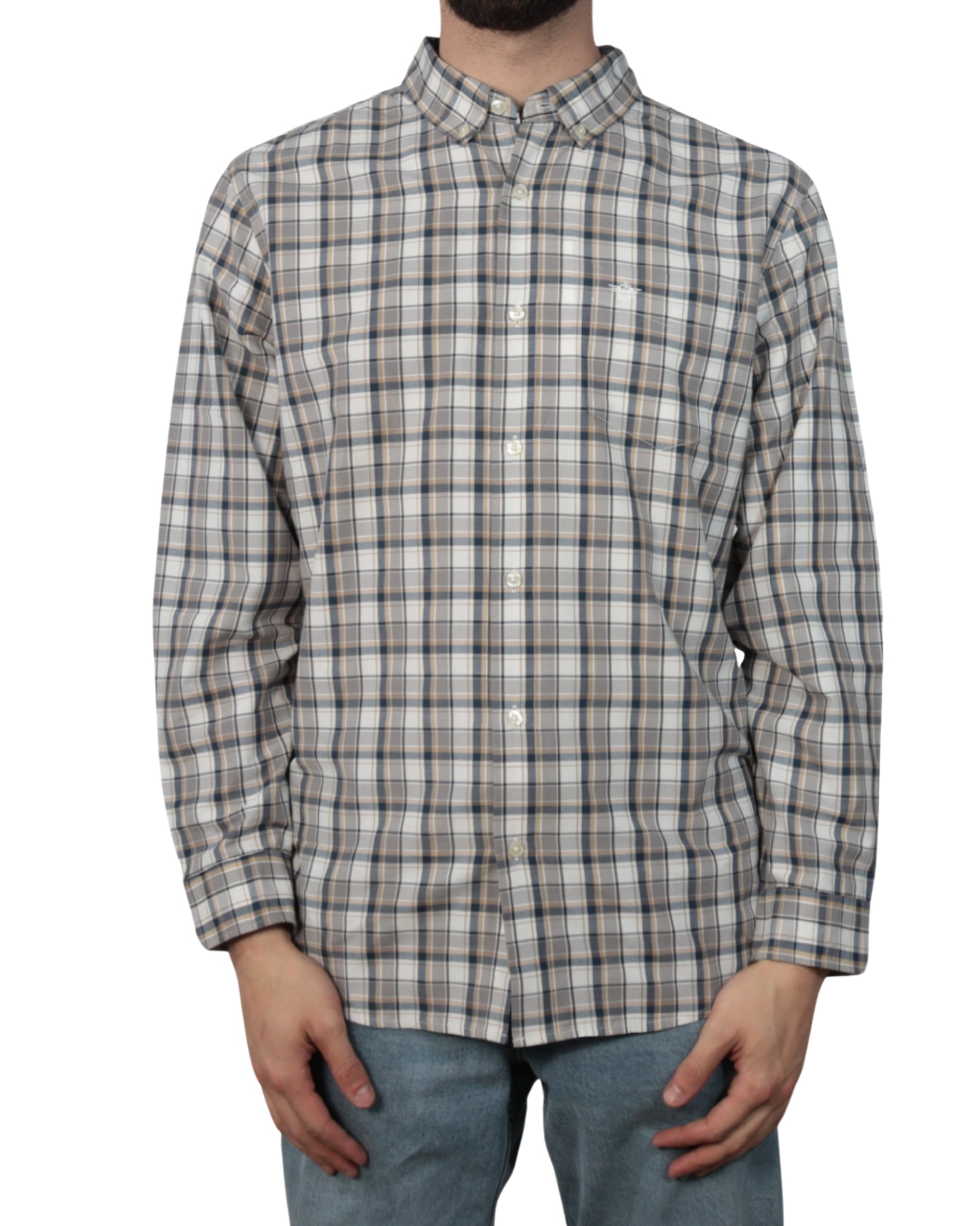 DOCKERS Men Long sleeve Shirt