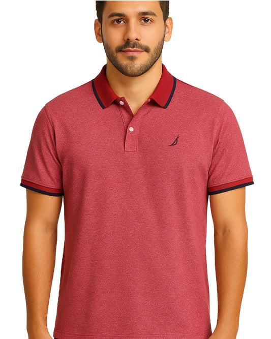 NAUTICA Men Polo Neck Short Sleeve T-Shirt