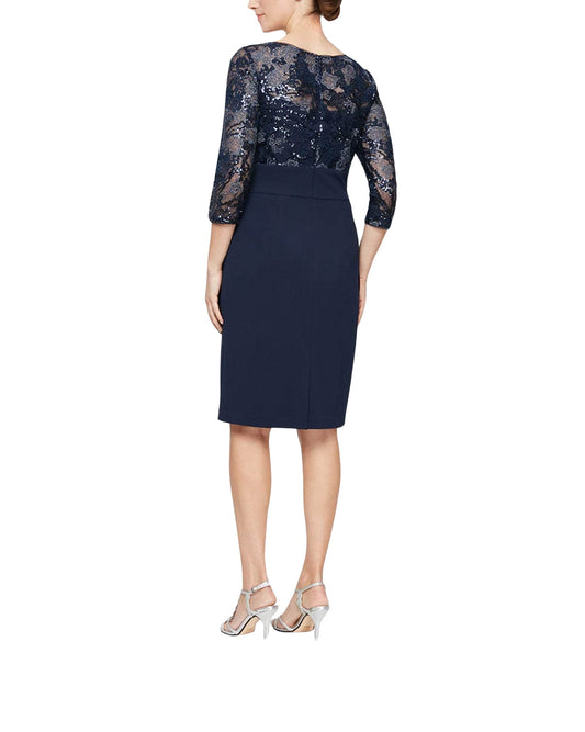ALEX EVENINGS Women Sheath Dress