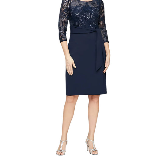 ALEX EVENINGS Women Sheath Dress