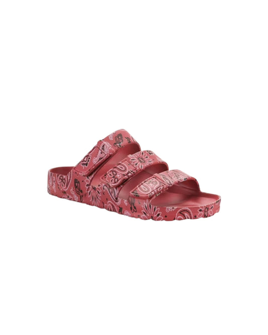 SUN & STONE Men Paisley Stay Slipper