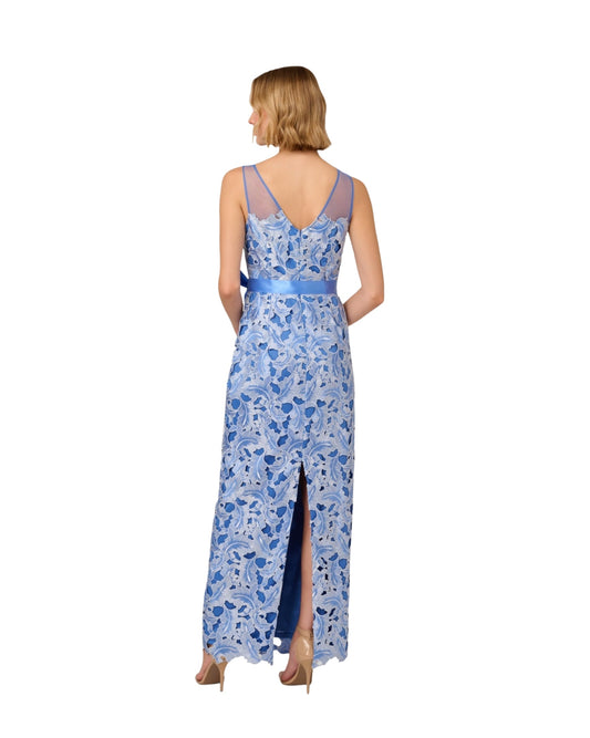ADRIANNA PAPELL Women Tonal Lace Dress