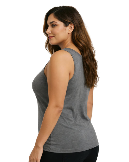 CUDDL DUDS Women Basic Tank Top