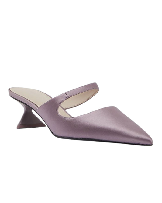 CHARLES & KEITH Women Pointed Toe Asymmetric Sculptural Heels