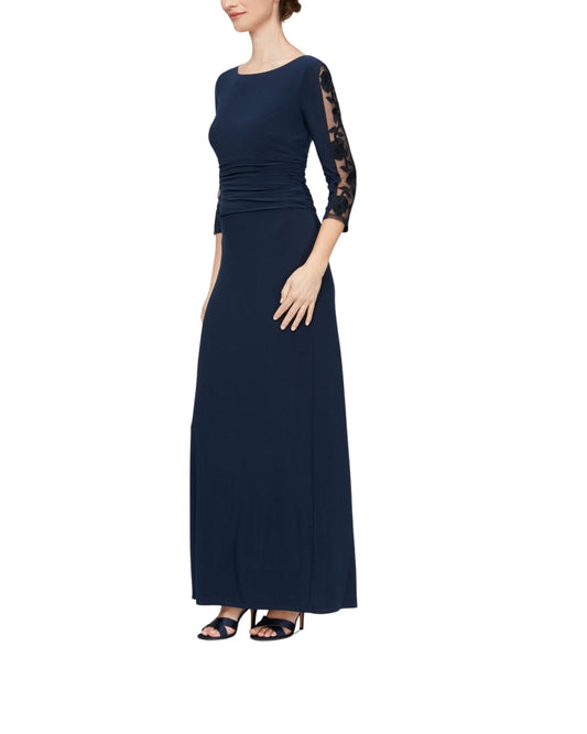 SLNY Women Embroidered Dress