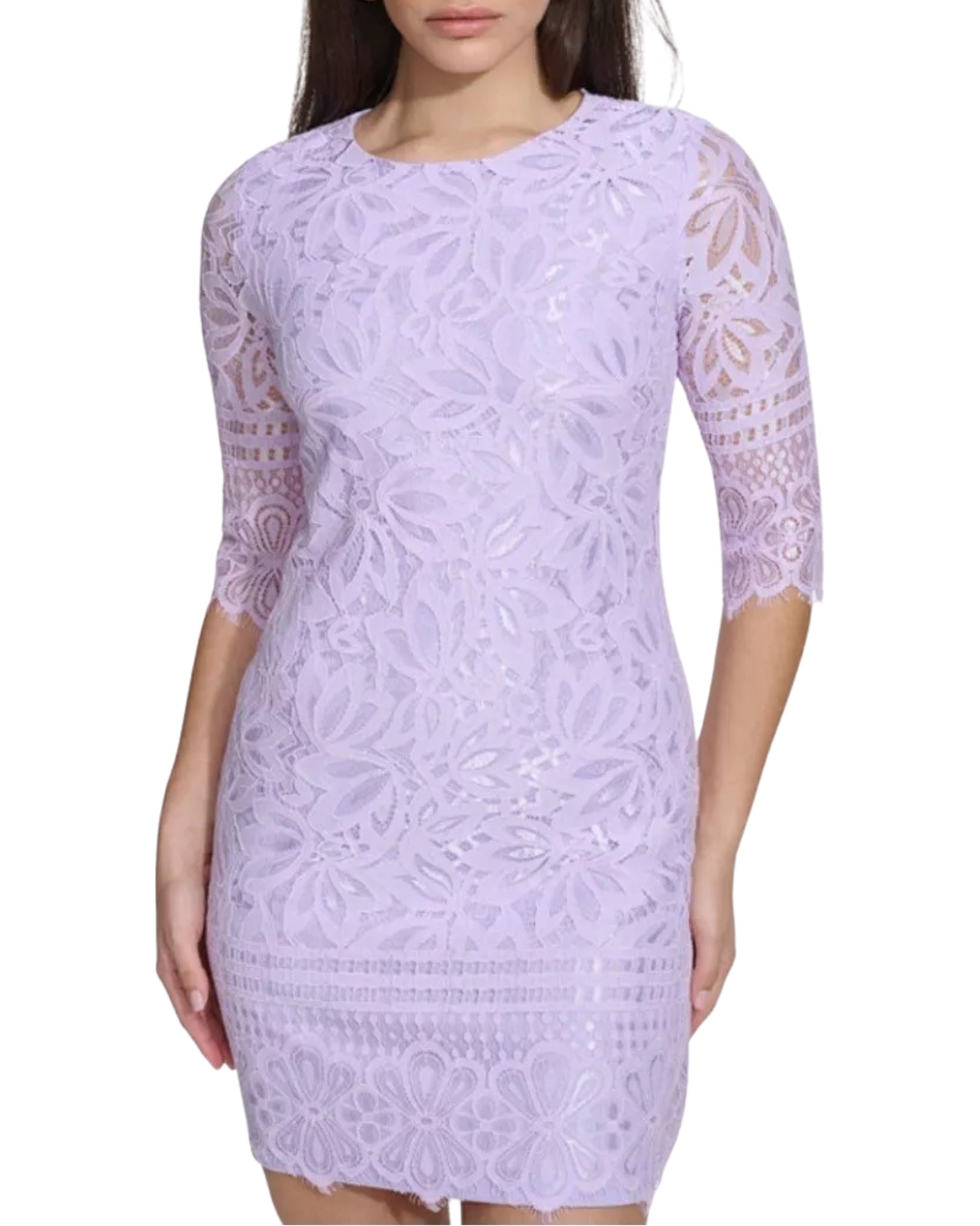 KENSIE Women Lace Dress