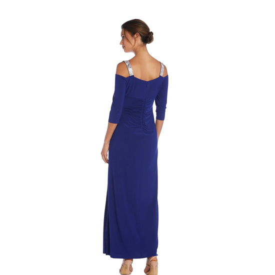 R & M RICHARDS Women Rhinestone Straps Dress